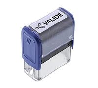 Tampon encreur > VALIDÉ < / Tampon texte de stock (47x18 mm) - Tampon encreur automatique - encre rechargeable
