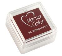 Tampon Encreur "Versacolor", Rouge Bourgogne, 2,5x2,5 Cm