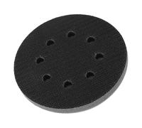 Tampon éponge doux, coussin d'interface de 125 mm/4,9 pouces de diamètre, tampon de polisseuse 5/6/8 trous, patch adhésif magique, support de disque de polissage pour machine de (5 inches 8 holes)
