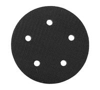 Tampon éponge doux, coussin d'interface de 125 mm/4,9 pouces de diamètre, tampon de polisseuse 5/6/8 trous, patch adhésif magique, support de disque de polissage pour machine de (5 inches 5 holes)