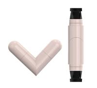Tampon Eyeliner Liquide Double Précision, Œil De Chat Parfait En 2 Secondes, 2025 Nouveau Tampon Eyeliner Pliable, Encre Anti-bavure, Naturel Et Longue Tenue (Black)