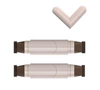 Tampon Eyeliner Liquide Double Précision, Œil De Chat Parfait En 2 Secondes, 2025 Nouveau Tampon Eyeliner Pliable, Encre Anti-bavure, Naturel Et Longue Tenue (2pcs-Brown)
