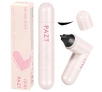 Tampon Eyeliner Noir 2 Pièces, Double Embout Waterproof | Pointe Fine et Tampon Aile Gauche/Droite pour Un Trait Cat Eye Rapide, Formule Noire Mate, Séchage Rapide, Longue Tenue