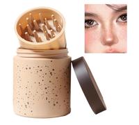 Tampon Faux Taches de Rousseur,Coussinet Autobronzant Effet Naturel - Kit Maquillage Longue Tenue 0.25oz Crème Teintée Cushion Naturel Effet Soleil Léger Beauté Peau Visage Nu Débutantes