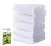 Tampon filtrant pour aquarium, rouleau de tampon filtrant pour aquarium, Fil filtrant d'aquarium de 94,5 pouces pour filtres d'aquarium, Rouleau de média épais pour bassin humide/sec, matériau réutili