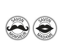 Tampon Fond De Moule Savon Savon Monsieur Madame