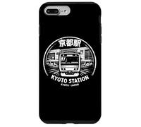 Tampon Gare de Kyoto Souvenir Otaku Japonais Kanji Coque pour iPhone 7 Plus/8 Plus