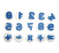 Tampon géant, chiffres, set de 15 bleu - 40 Eduplay