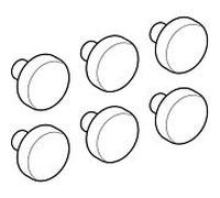 Tampon Abattant WC Geberit Pour 572150