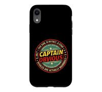 Tampon Humoristique Sarcastique avec vérités évidentes Coque pour iPhone XR