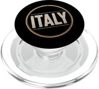 Tampon Italien rétro avec Inscription « I Love Roma Lover » PopSockets PopGrip pour MagSafe