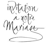 Tampon Mariage - 76x76 Mm - Bois