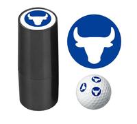 Tampon Marqueur De Balle De Golf - Marqueur De Balle De Golf Étanche 53 X 19 Mm, Tampon À Séchage Rapide, Pochoir Flexible Et Réutilisable | Outil De Marquage Golff Résistant À La Rouille, Pour Homm