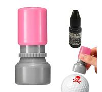 Tampon marqueur de balle de golf - Tampon d'identification personnalisé, outil d'encre étanche | Accessoire de marquage personnel pour le terrain de conduite ou le jeu de match, aide à l'alignement