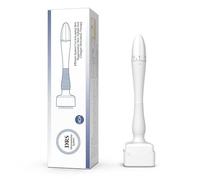 Tampon Microneedle, 140 Aiguilles en Titane Microneedle Skin Stamp, Microneedle Facial Manuel Portable Outils de Beauté Pour Les Cheveux, le Visage et le Corps