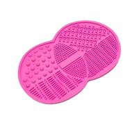 Tampon nettoyant pour pinceaux de maquillage, tapis nettoyant pour pinceaux de maquillage,Tampons de nettoyage cosmétiques en silicone | Tapis d'épurateur de nettoyage de brosse à ventouse Portable po