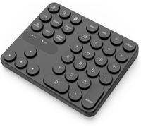 Tampon Numérique Sans Fil, 35 Touches 2.4 G De Clavier Numérique Avec Récepteur, Clavier Numpad Externe Rechargeable De La Comptabilité Financière Rechargeable Portable Pour