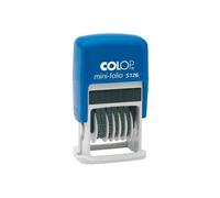 Colop Tampon numéroteur mini S126 – 6 chiffres, h 4 mm – 104941 G