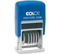 Tampon numéroteur mini s126 6 chiffres h 4 mm colop 104941 G