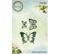 Tampon - Papillons 3pcs - Agateria