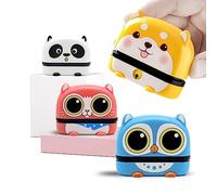 Tampon Personnalisé pour Vêtements et Livres pour Enfants - Papier Textile Encreur Personnalisable, Encre Lavable, Résistant au Lavage