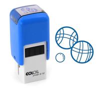 Tampon pétanque | 11mm | Cachet encreur carte de fidélité jeu de boules| Petanque ink stamp