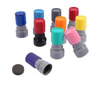 Tampon photosensible pour enseignants, 17 mm, tampon de récompense pour salle de classe, récompense et devoir, tampon coloré pour enseignant