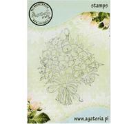 Tampon polymère - Bouquet de jonquilles - Agateria