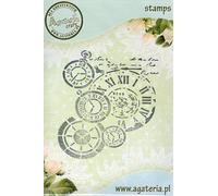 Tampon polymère - Fond d'horloge - Agateria
