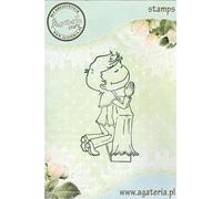 Tampon polymère - garçon de communion - Agateria