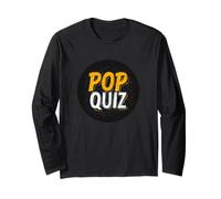 Tampon Pop Quiz Amusant pour Un Look Amusant Manche Longue