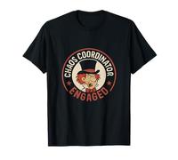Tampon pour fête de Mariage avec coordinateur du Chaos T-Shirt