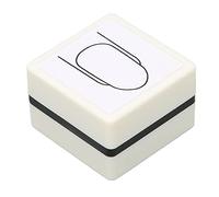 Tampon pour nail art, peint à la main, pour exercices de nail art, lignes claires, avec couvercle, outil de pratique pour nail art, DIY, pour débutants, matériau ABS, taille (Tip nails)