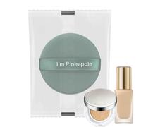 Tampon pour poudre fixe - Applicateur de maquillage pour visage, Sponja Compact - Pour femmes, filles, voyage, fête, routine quotidienne
