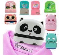 Tampon Prenom Vetement Enfant Personnalisé, Tampon Encreur Textile Personnalisable Vetement, Tampon Nominatif Personnalisé Vetement Enfant, Tampon Nominatif Pour Marquer Les Vêtements, Tampon Prénom