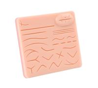 Tampon professionnel pour la pratique de la suture chirurgicale avec 26 plaies pour le développement des compétences chirurgicales Trois couches