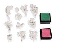 Tampon Rex London Fairies In The Garden Blanc 13,2x7,5x2,2 cm