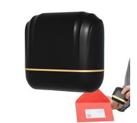 Tampon roulant de protection d'identité, rouleau auto-encreur large pour masquer l'identité - Tampon d'encre pour protection de l'identité - Pour courrier, noms, numéros de téléphone, lettres de porte