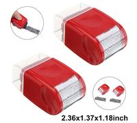 Tampon Rouleau De Protection Contre Le Vol D'identité, 2 Pièces, Portable, À Usages Multiples, Code De Confidentialité, Estampage De Protection D'adresse D'expédition