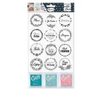 Tampon Stamp With Love Couronnes Expressions