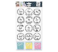 Tampon Stamp With Love Couronnes Mois