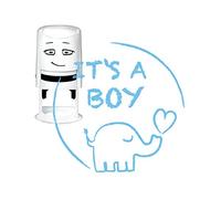 Tampon standard pour base ni it's a boy diam. 40mm.