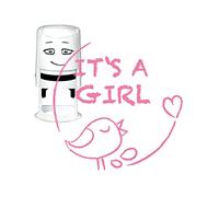 Tampon standard pour base NIO it's a girl diam. 40mm.
