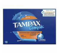 Tampon Super Plus Tampax Tampax Compak Applicateur 18 Unités