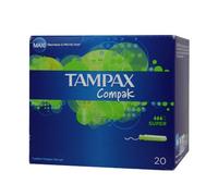 Tampon Tampax Tampax Compak Super 20 Unités