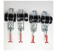 Tampon Tampon À Pince Fixe, Compatible avec Le Drone Agricole DJI Agras T20P/T40/T25/T50/T60/T70/T100, Ensemble De Clips De Fixation for Coussinet De Choc De Train D'atterrissage(T100 1 Set)