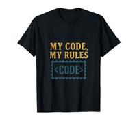 Tampon Technique Vintage My Code, My Rules - Programmateur Fantaisie T-Shirt