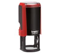 Tampon texte personnalisable rond Printy 4630 Trodat monochrome - rouge - Tampons textes personnalisables - Bruneau