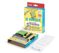 Tampon Textile Trodat "Je Marque mes P'tites Affaires" - Personnalisable