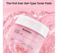Biodance Tampons de toner en gel au collagène, minimiseur de pores pour le visage, améliore l'élasticité, exfoliant en douceur, tampons de toner coréens pour peaux sensibles, soins de la peau coréenne